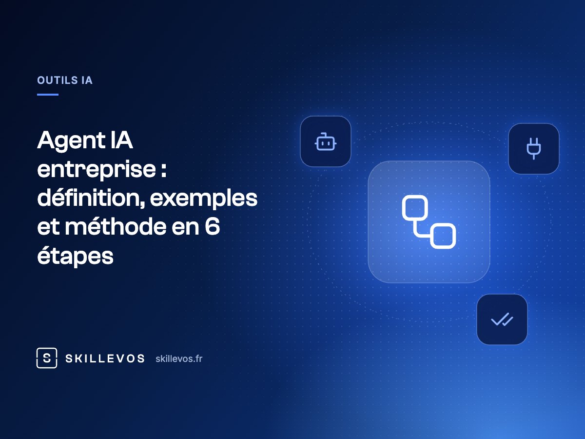 Agent IA entreprise : définition, exemples et méthode en 6 étapes