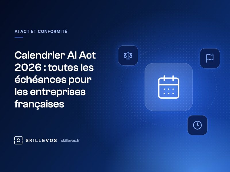 Calendrier AI Act 2026 : toutes les échéances pour les entreprises françaises