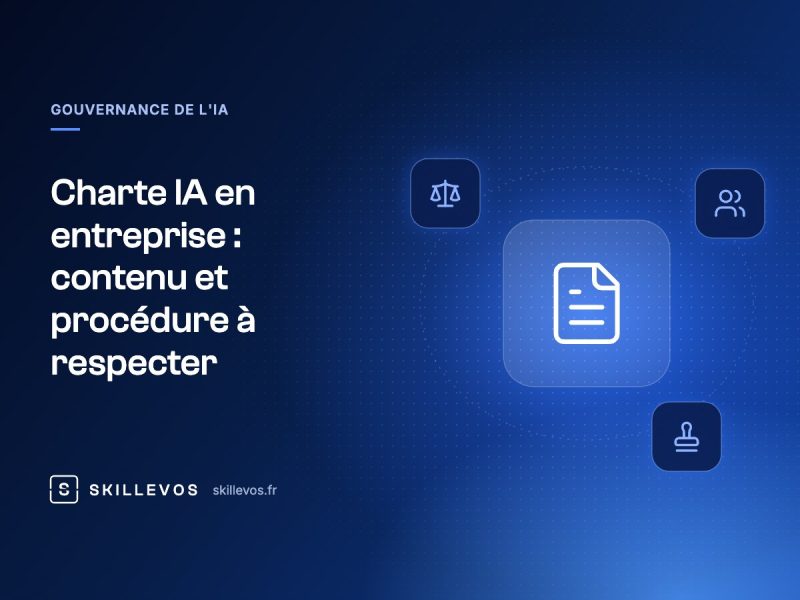 Charte IA en entreprise : contenu et procédure à respecter