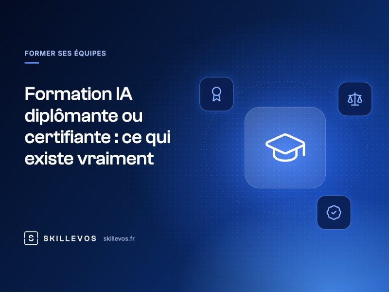 Formation IA diplômante ou certifiante : ce qui existe vraiment