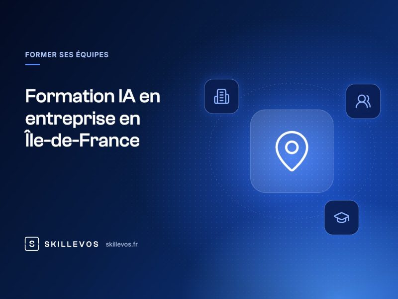 Formation IA en entreprise en Île-de-France
