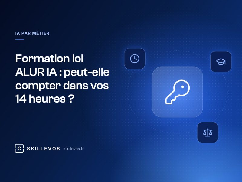 Formation loi ALUR IA : peut-elle compter dans vos 14 heures ?
