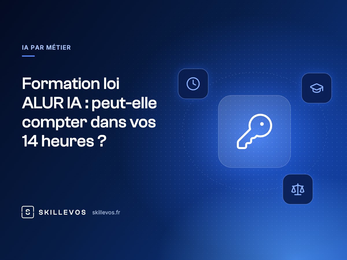 Formation loi ALUR IA : peut-elle compter dans vos 14 heures ?