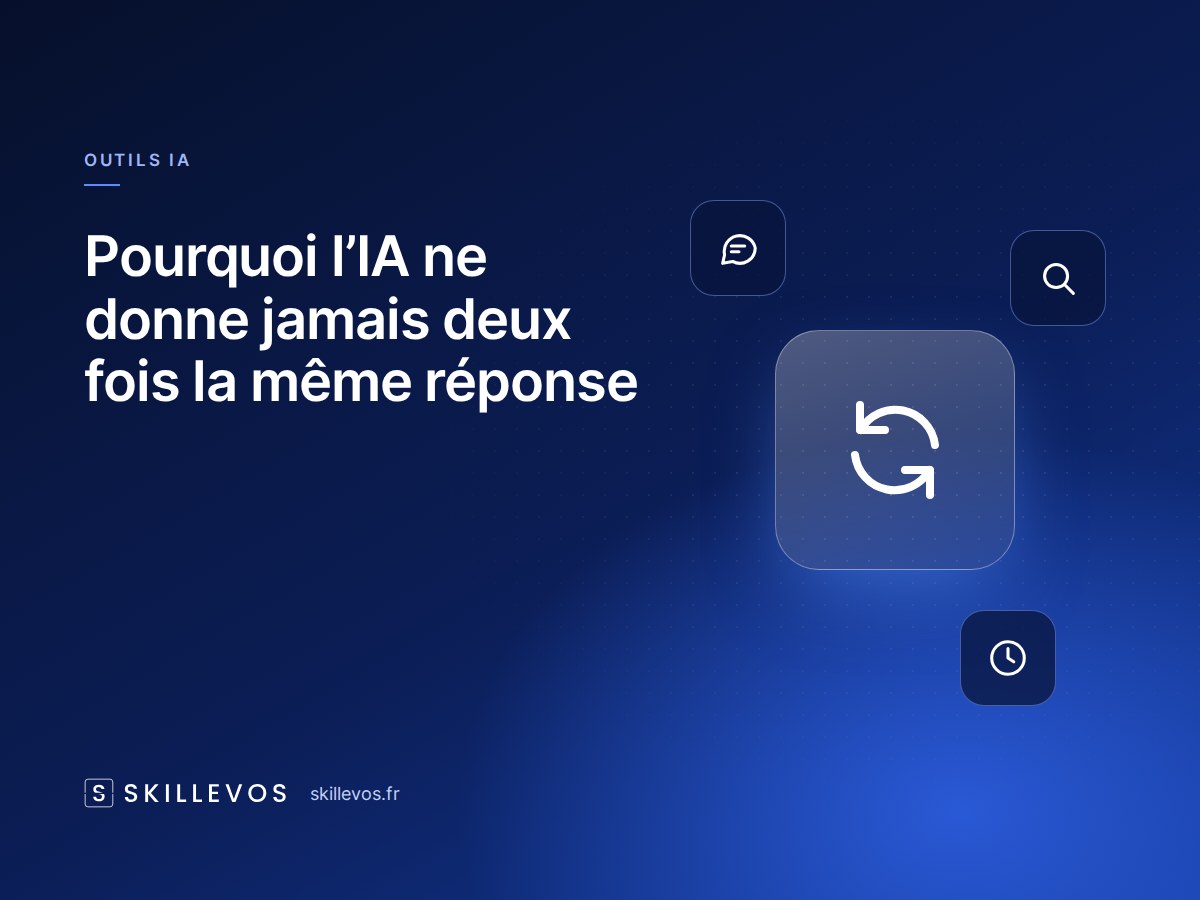 Pourquoi l'IA ne donne jamais deux fois la même réponse