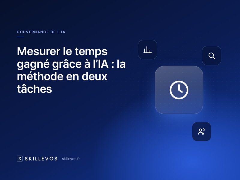 Mesurer le temps gagné grâce à l'IA : la méthode en deux tâches