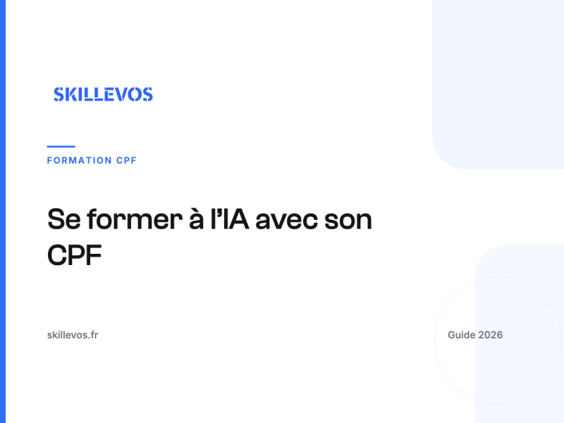 Se former à l’IA avec son CPF : le guide complet 2026